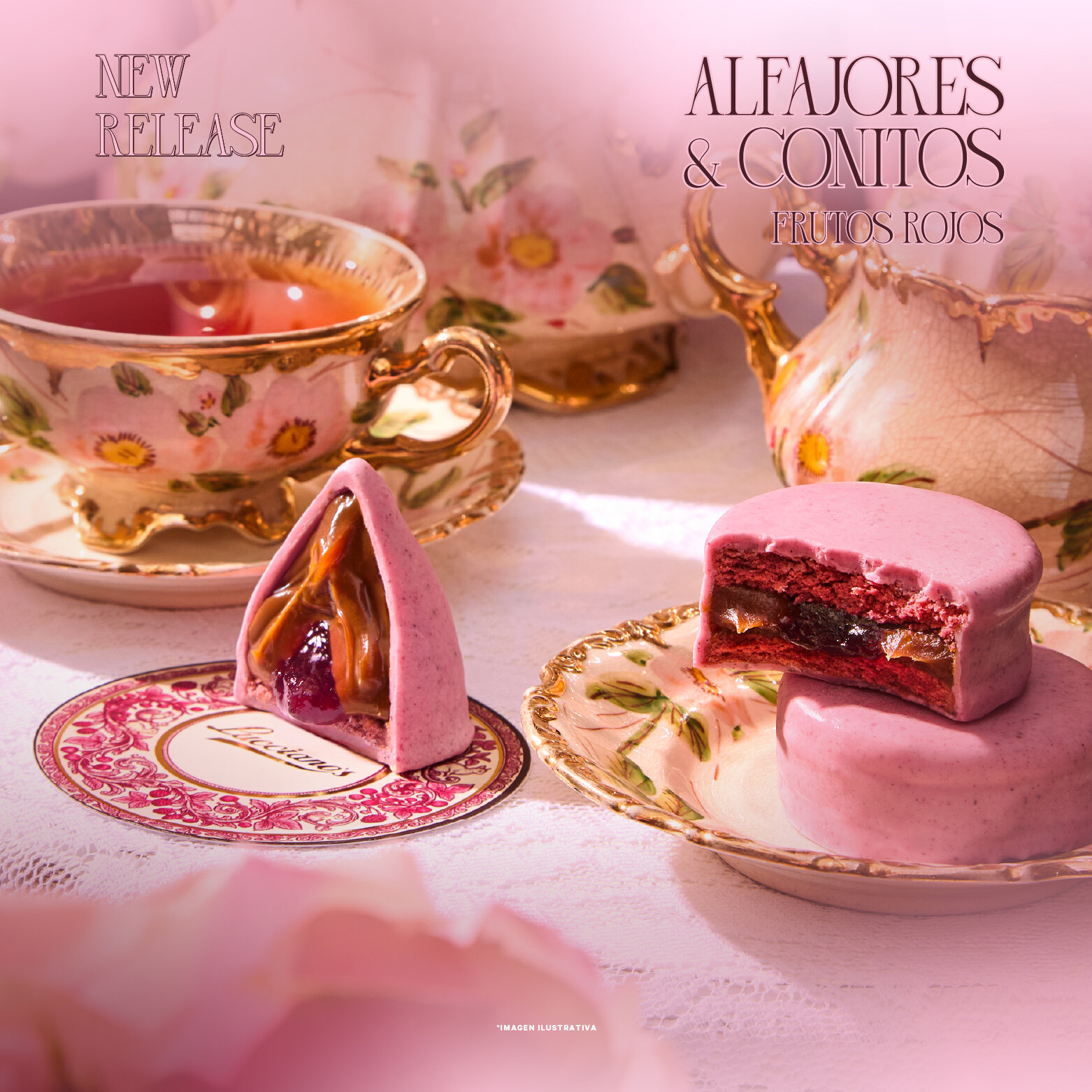 Nuevos Alfajores y Conitos de Frutos Rojos