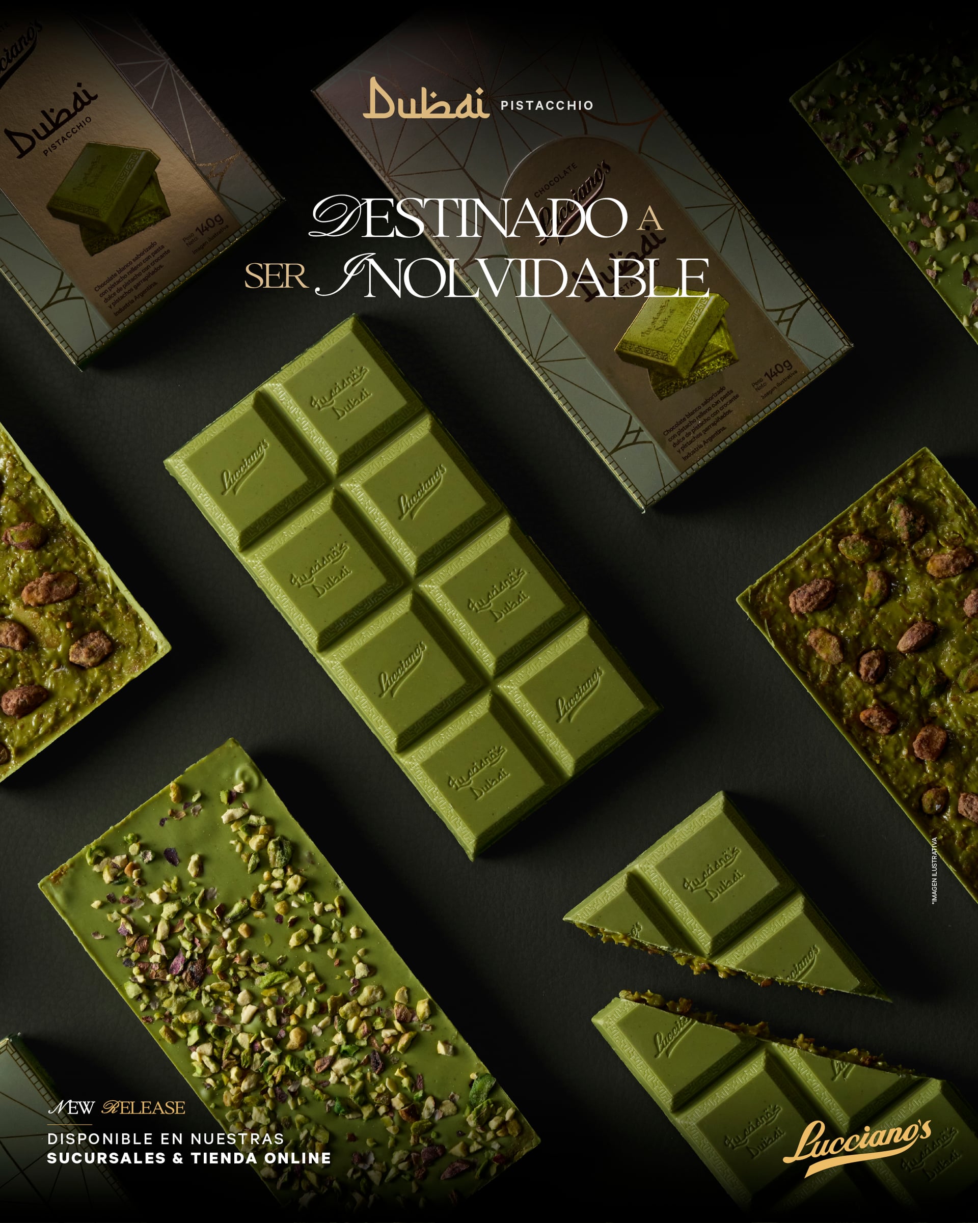 Dubai Pistacchio 巧克力板